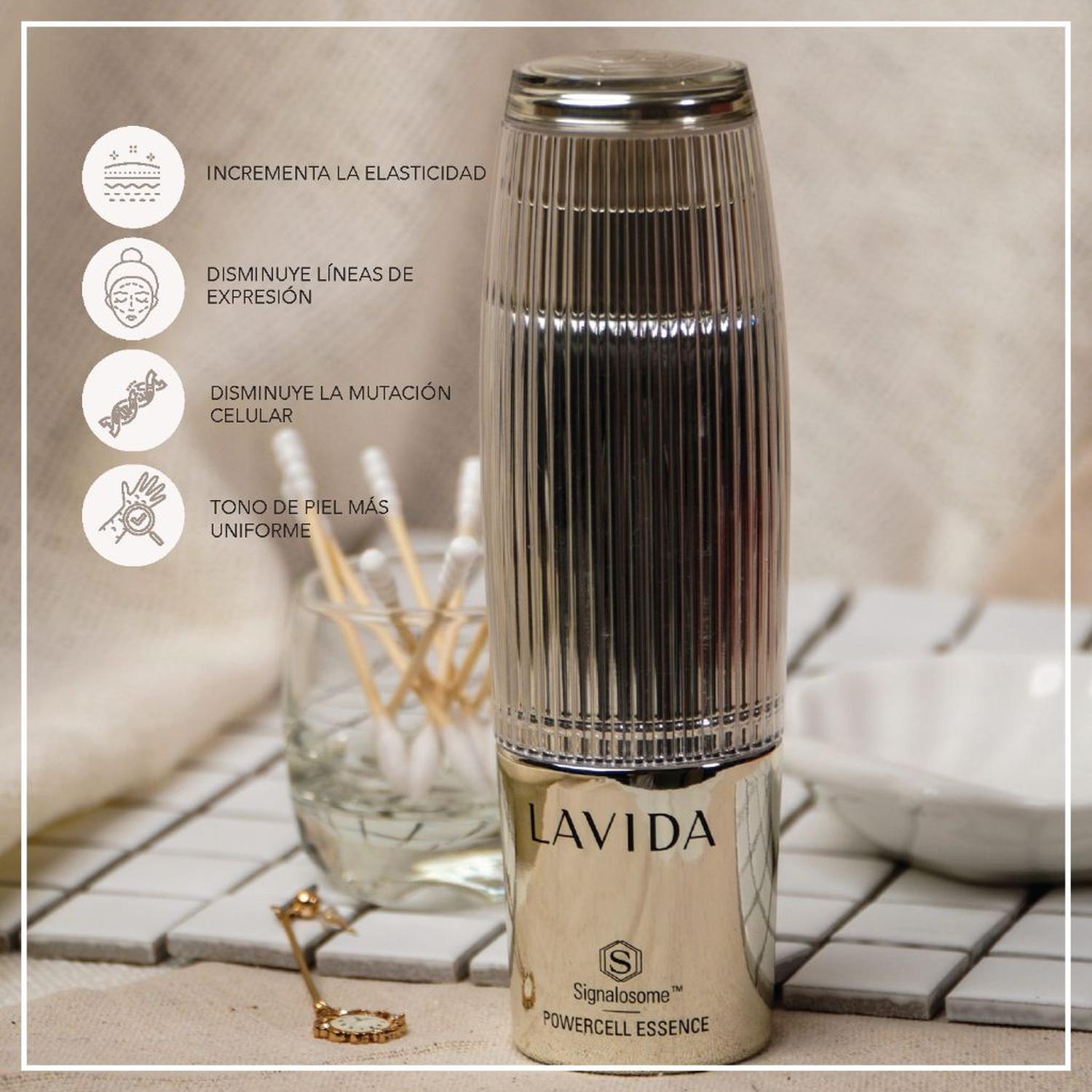ESENCIA FACIAL LAVIDA POWERCELL 80ML - 3