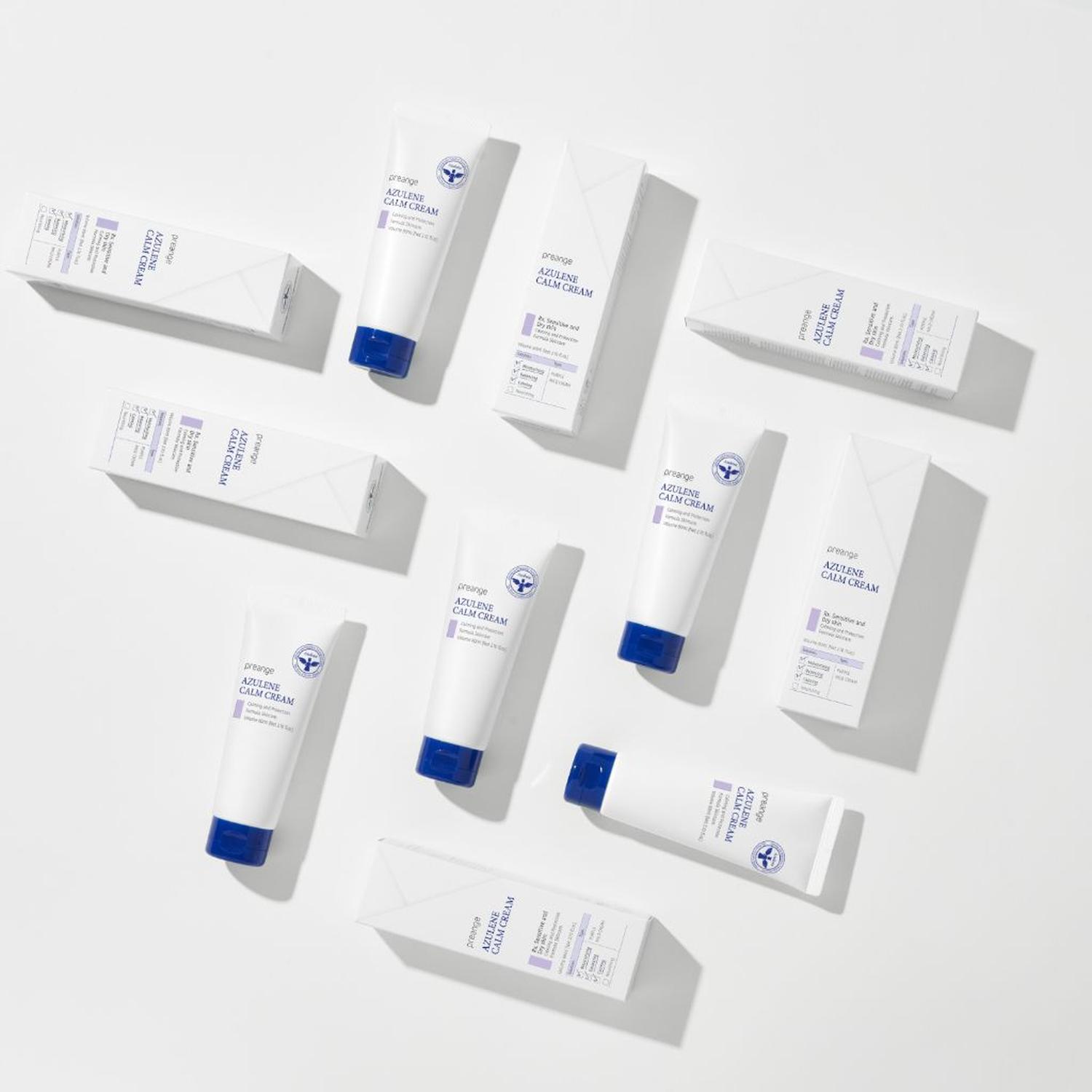 CREMA FACIAL CALMANTE PREANGE AZULENO 80ML - 8