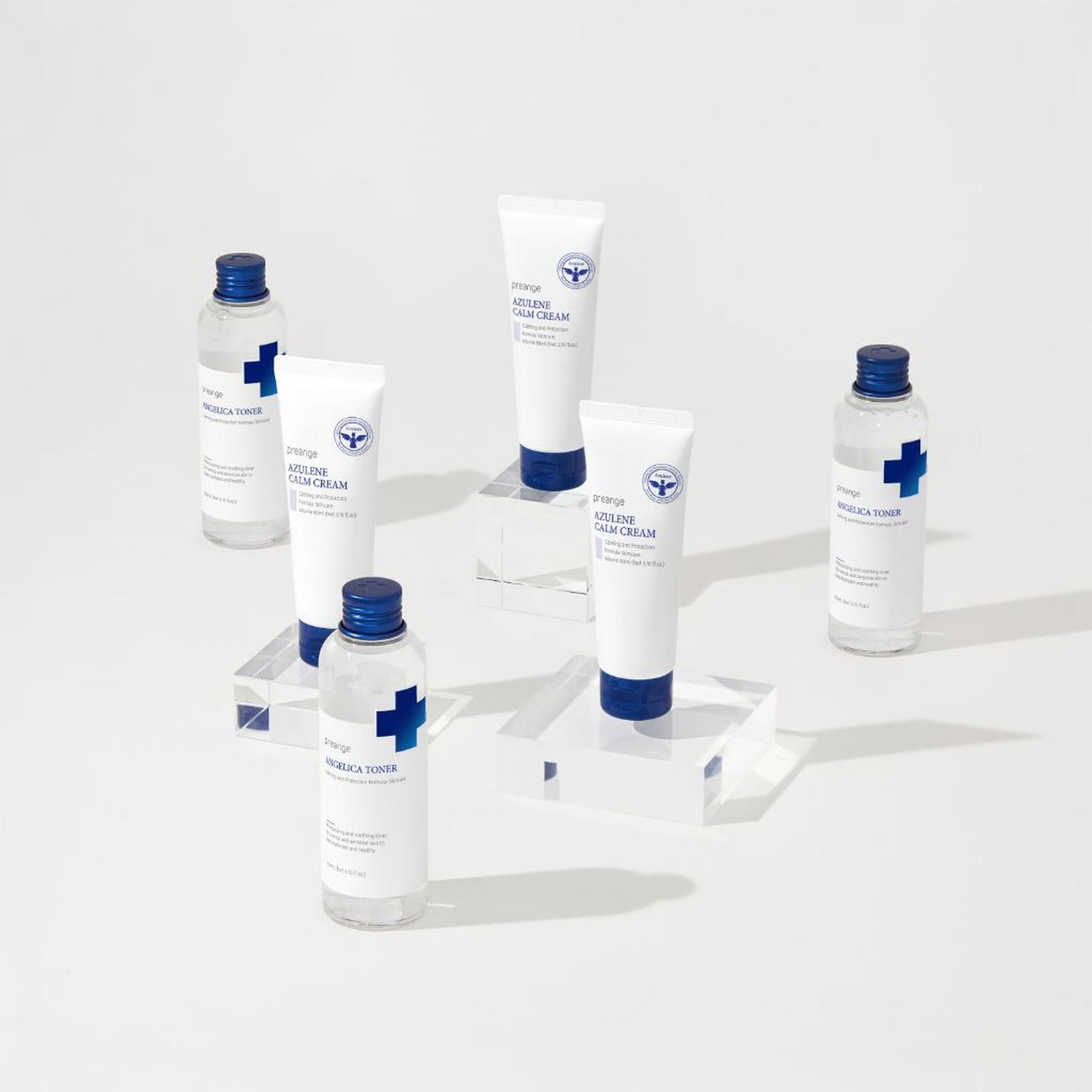 CREMA FACIAL CALMANTE PREANGE AZULENO 80ML - 9