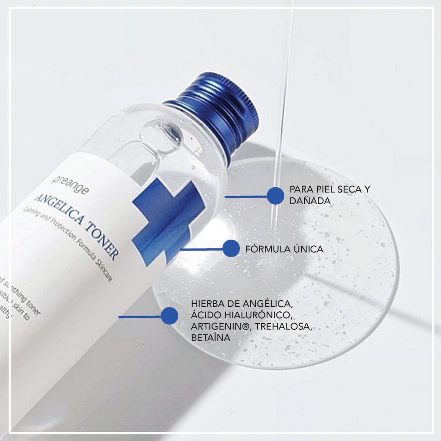 TONICO FACIAL PREANGE RAIZ DE ANGELICA 170ML - 2