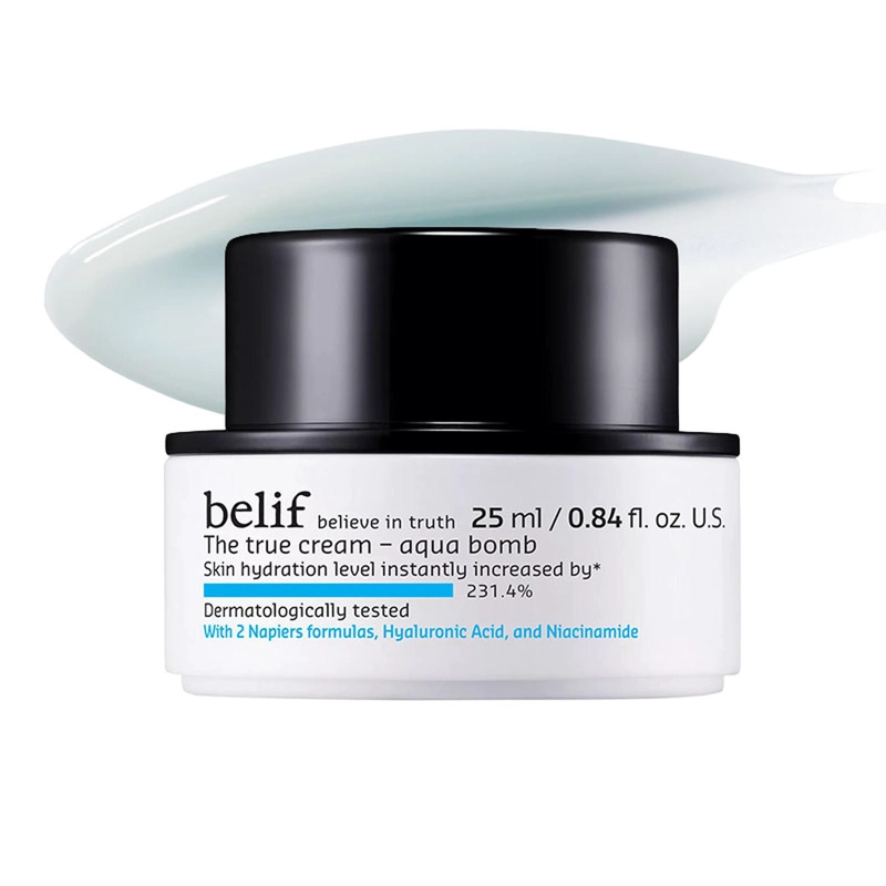 CREMA FACIAL HIDRATANTE EN GEL LIGERA BELIF AQUA BOMB 25 ML - 1