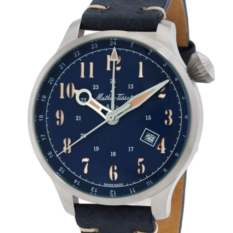 RELOJ MATHEY-TISSOT HOMBRE GMT AUTO H123ABU - 2