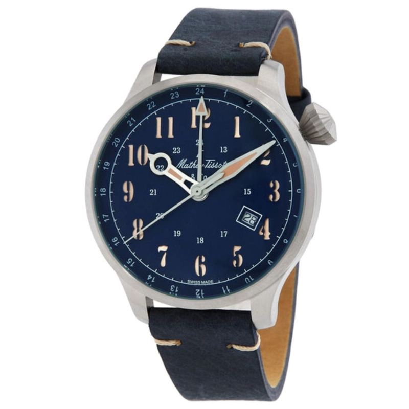 RELOJ MATHEY-TISSOT HOMBRE GMT AUTO H123ABU - 3