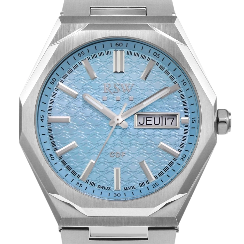 RELOJ RSW HOMBRE M163-SS-9A - 1