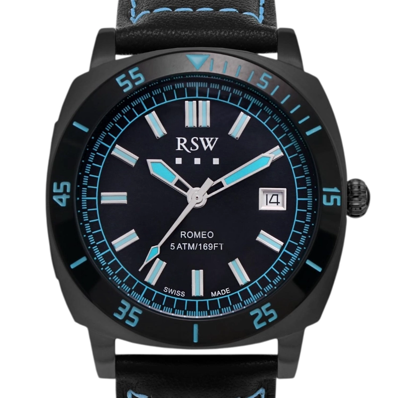 RELOJ RSW HOMBRE M160-BL-9A - 1