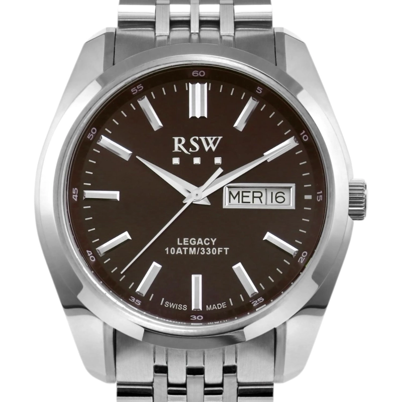 RELOJ RSW HOMBRE M164-SS-4 - 1