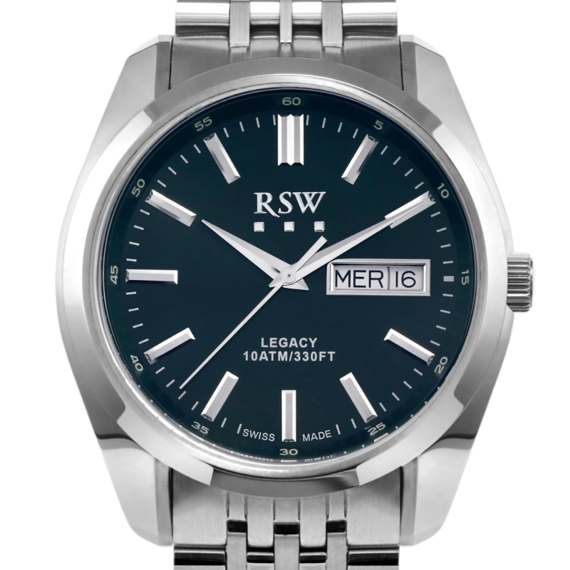 RELOJ RSW HOMBRE M164-SS-9 - 1
