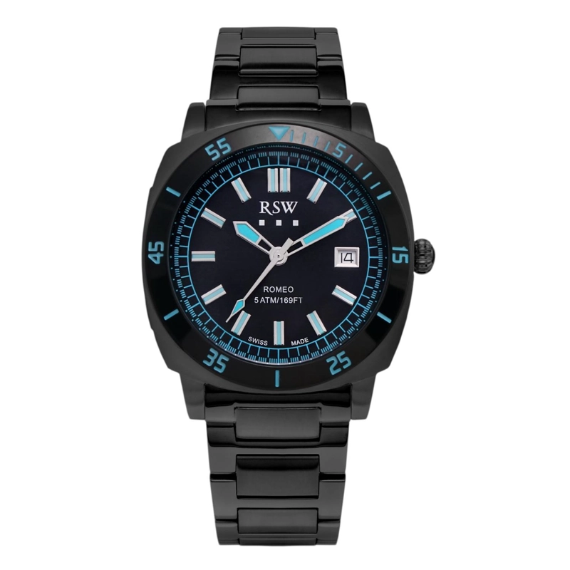 RELOJ RSW HOMBRE M160-BB-9A - 2
