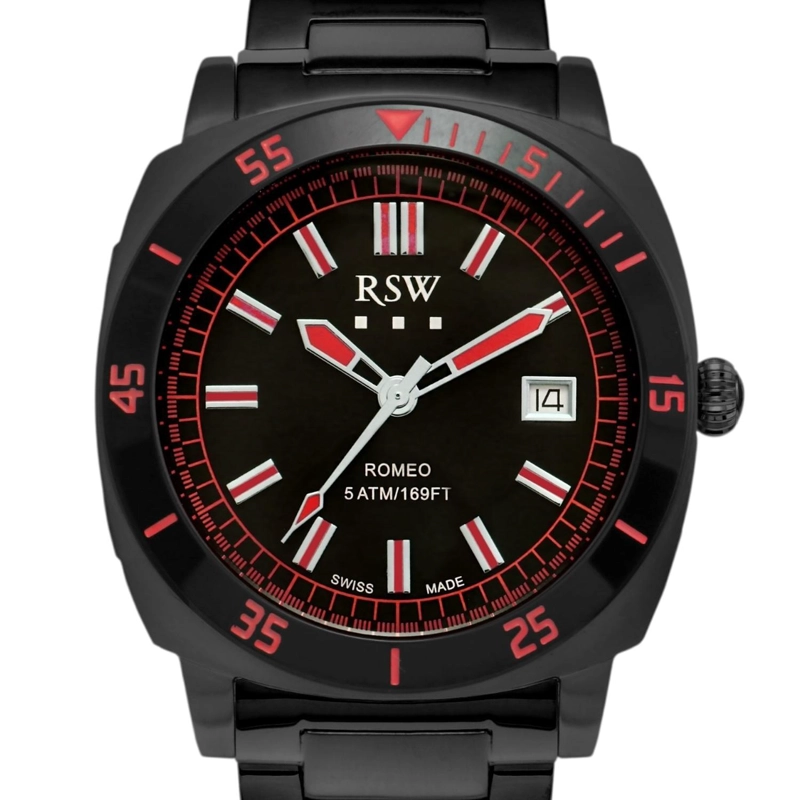 RELOJ RSW HOMBRE M160-BB-5 - 1