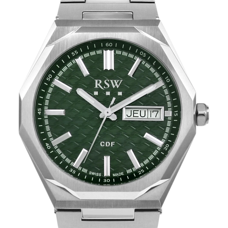 RELOJ RSW HOMBRE M163-SS-12 - 1