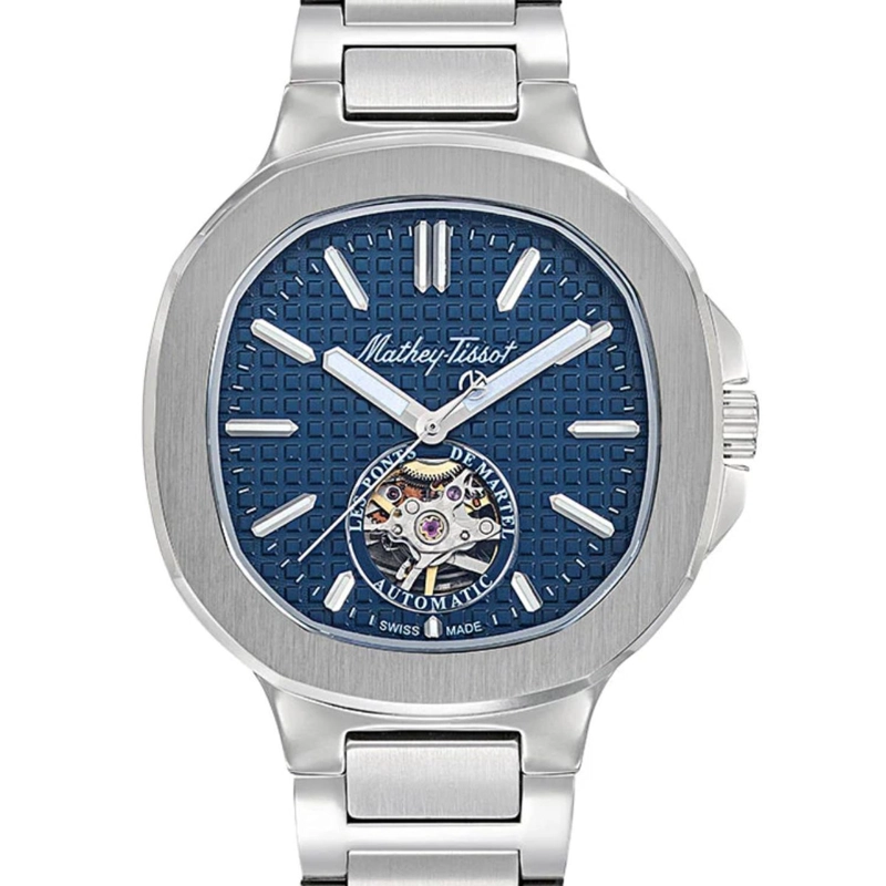 RELOJ MATHEY-TISSOT HOMBRE EVASION OPEN HEART MC152ABU - 2