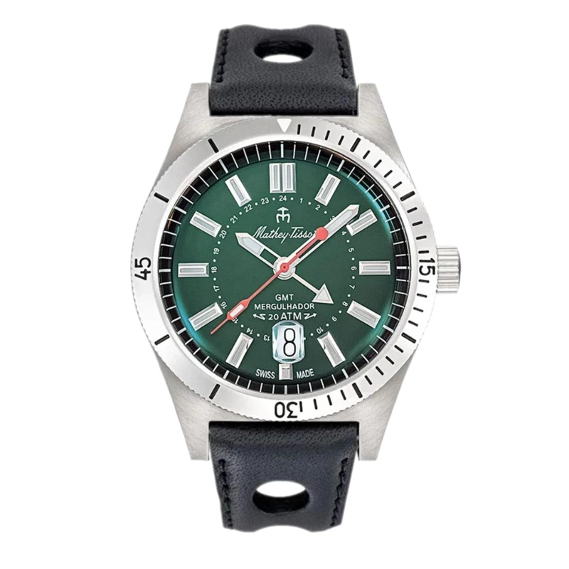 RELOJ MATHEY-TISSOT HOMBRE MERGULHADOR GMT MRGAV - 1