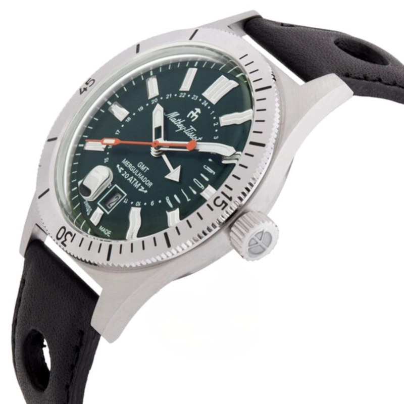 RELOJ MATHEY-TISSOT HOMBRE MERGULHADOR GMT MRGAV - 3