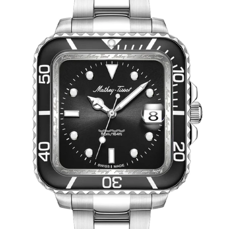 RELOJ MATHEY-TISSOT HOMBRE MATHY VINTAGE SQUARE H902QAN - 1