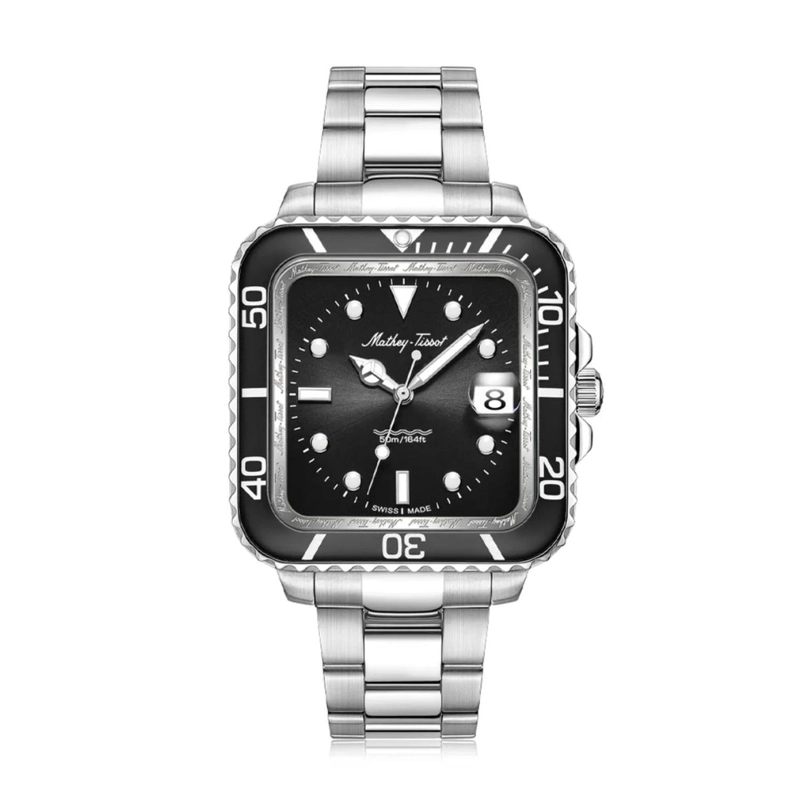 RELOJ MATHEY-TISSOT HOMBRE MATHY VINTAGE SQUARE H902QAN - 3
