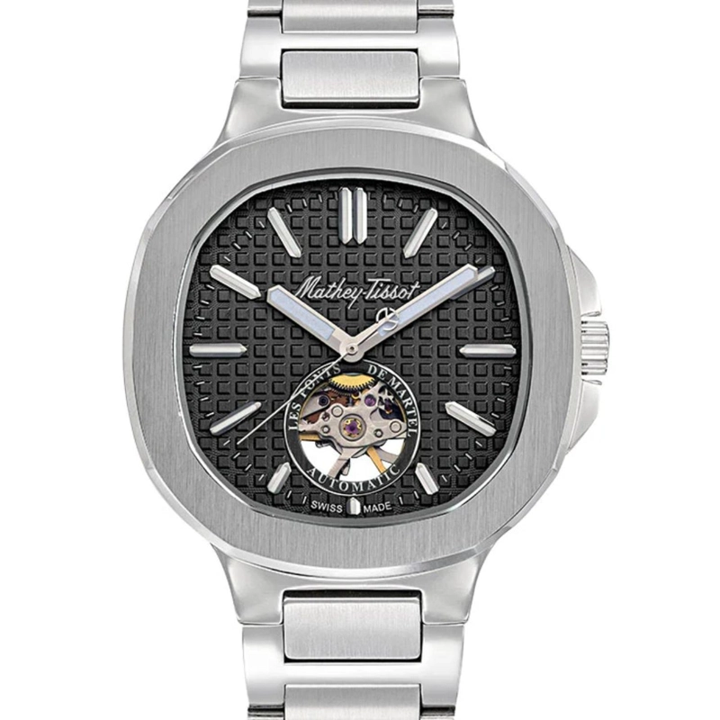 RELOJ MATHEY-TISSOT HOMBRE EVASION OPEN HEART MC152AN - 1