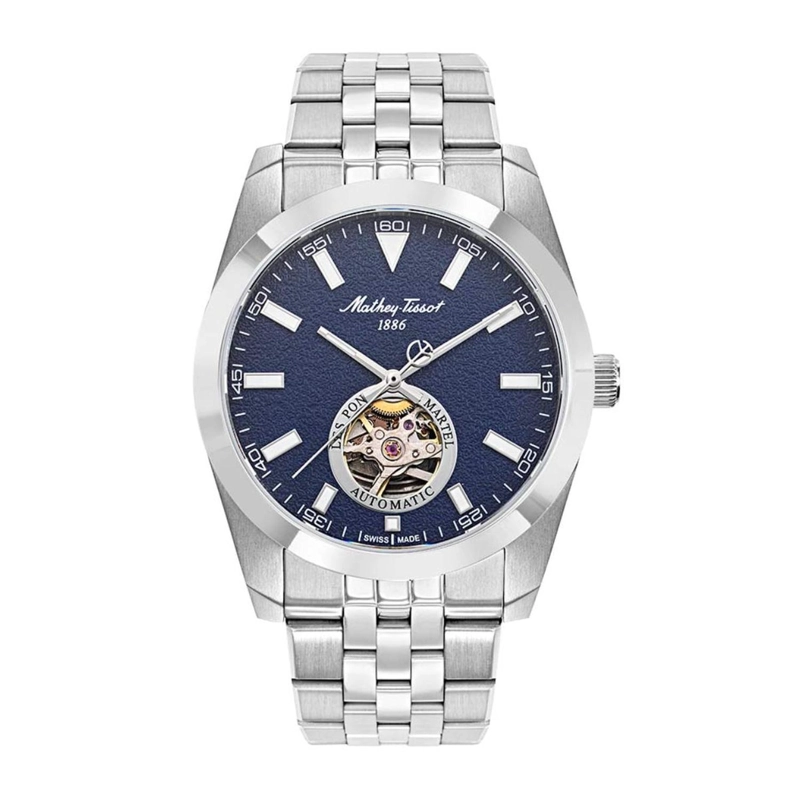 RELOJ MATHEY-TISSOT HOMBRE MATHY I OPEN HEART EF1450ATABU - 2