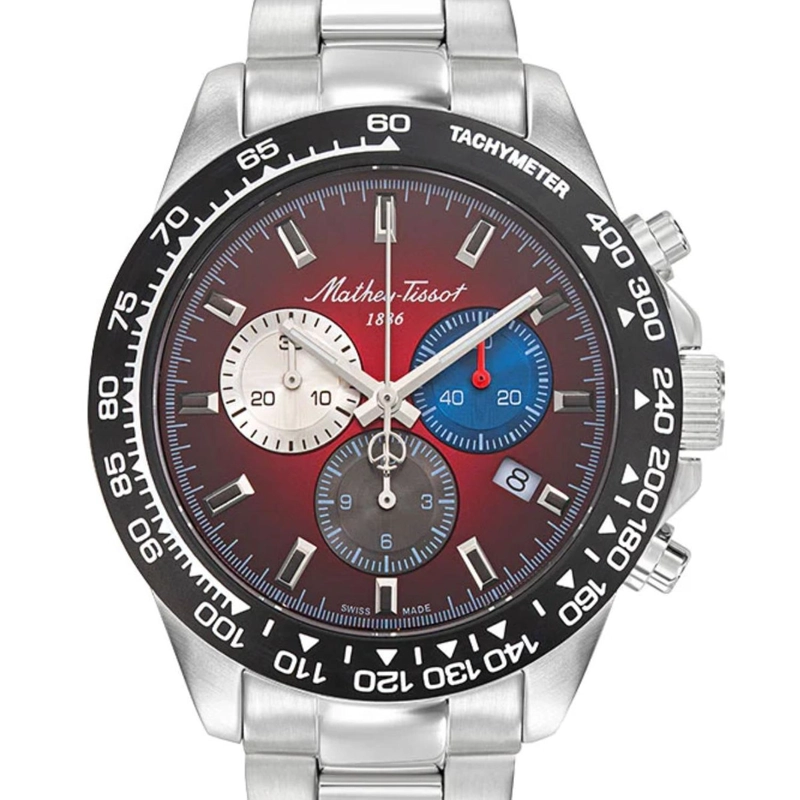 RELOJ MATHEY-TISSOT HOMBRE MATHY CHRONO II H938CHAR - 2