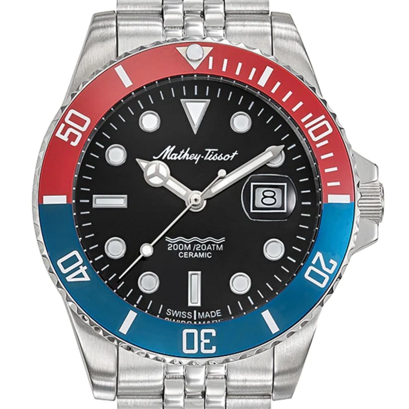 RELOJ MATHEY-TISSOT HOMBRE MATHY CERAMIC H901CRAR - 1