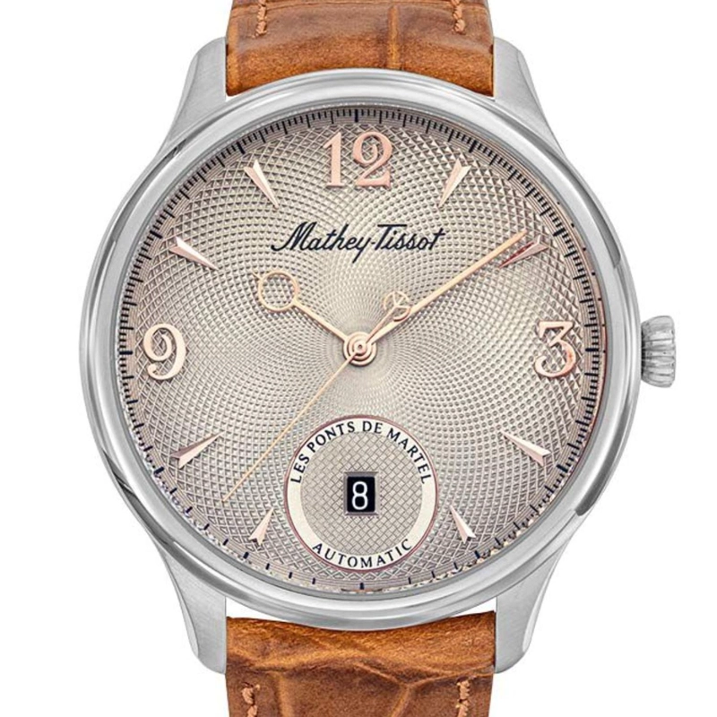 RELOJ MATHEY-TISSOT HOMBRE EDMOND AUTO HAVANA AC1886CIA - 1
