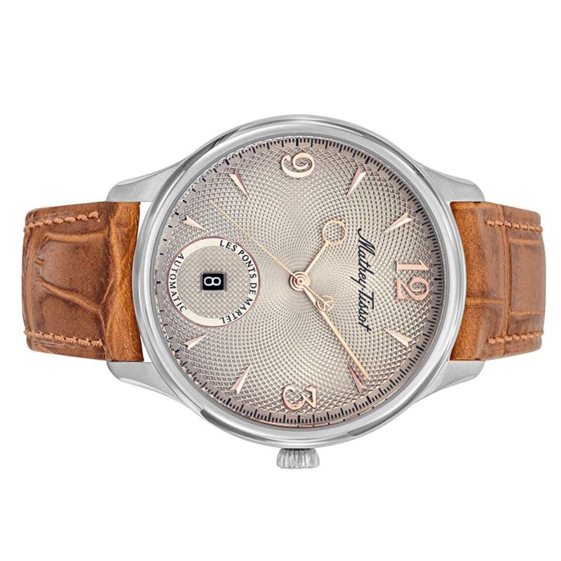 RELOJ MATHEY-TISSOT HOMBRE EDMOND AUTO HAVANA AC1886CIA - 2