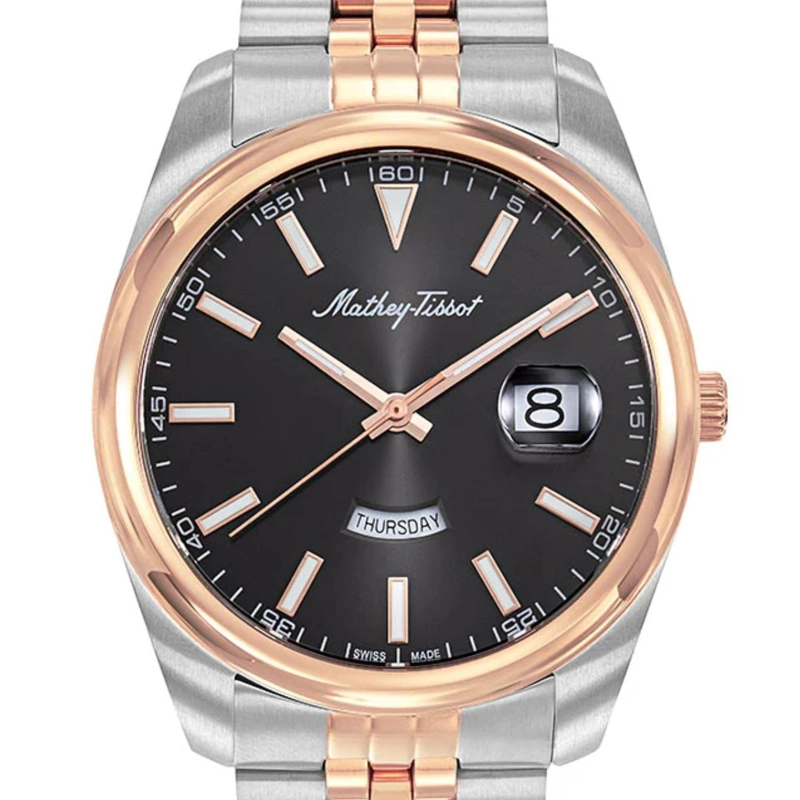 RELOJ MATHEY-TISSOT HOMBRE MATHY DAY-DATE H510RS - 2