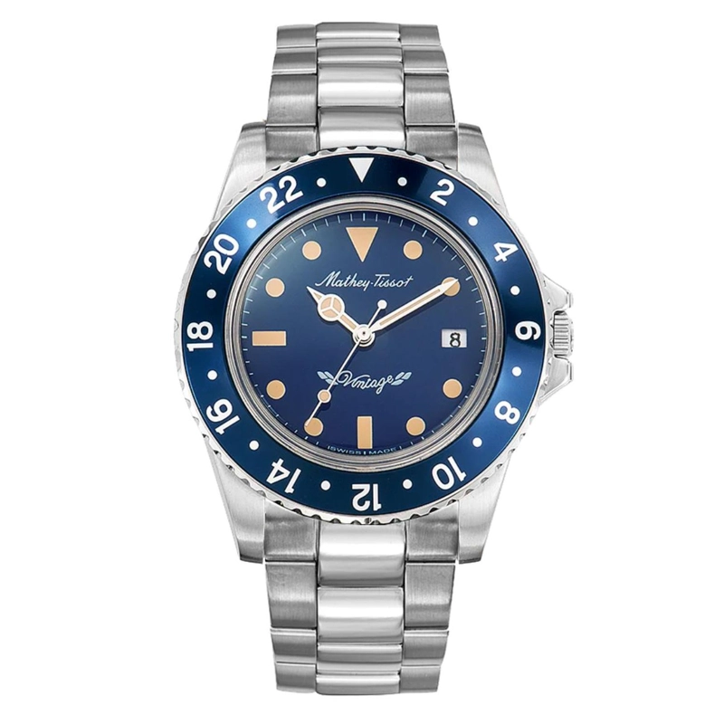 RELOJ MATHEY-TISSOT HOMBRE MATHY VINTAGE H900ABU - 1