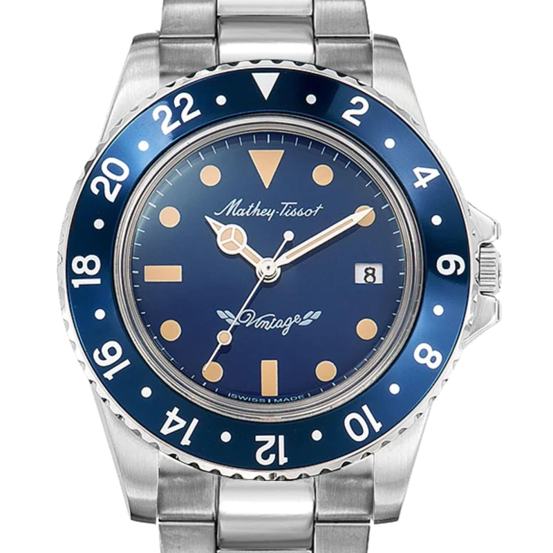 RELOJ MATHEY-TISSOT HOMBRE MATHY VINTAGE H900ABU - 2