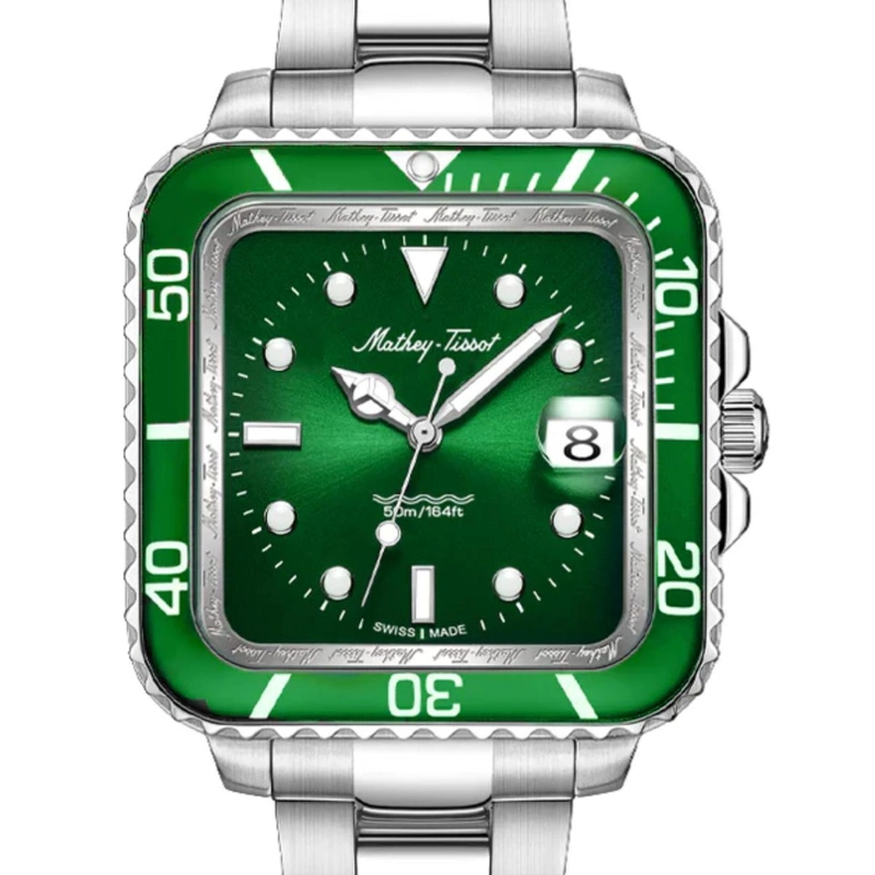 RELOJ MATHEY-TISSOT HOMBRE MATHY VINTAGE SQUARE H902QAV - 2