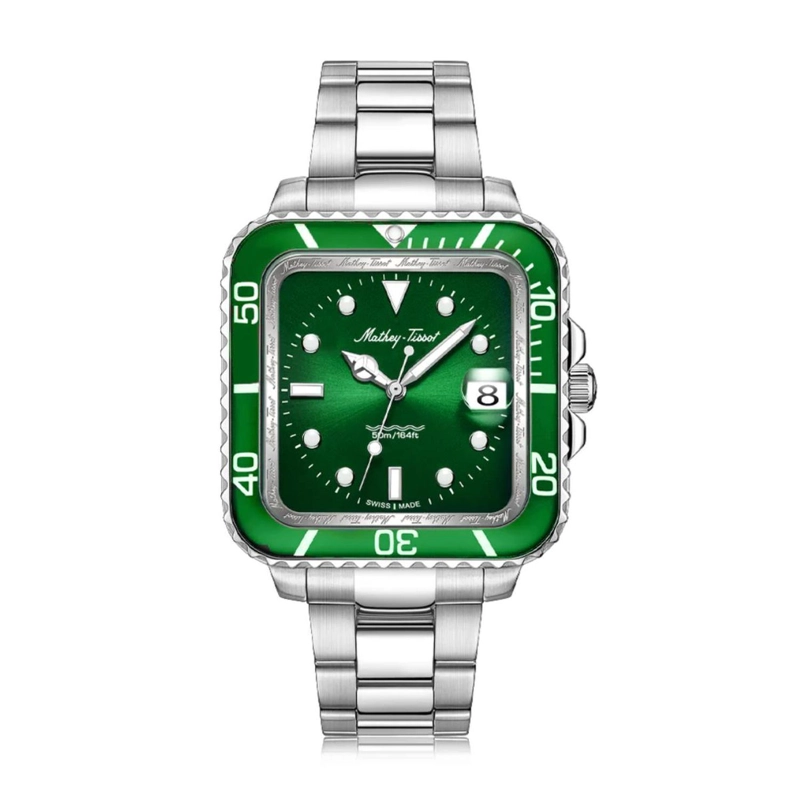RELOJ MATHEY-TISSOT HOMBRE MATHY VINTAGE SQUARE H902QAV - 3