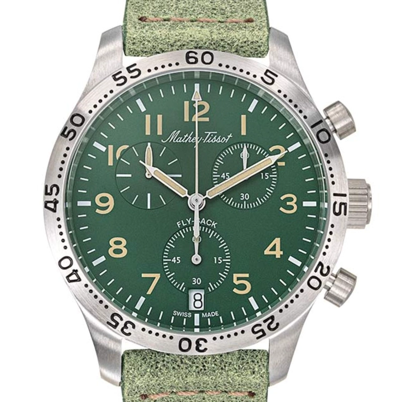 RELOJ MATHEY-TISSOT HOMBRE TYPE 21 FLYBACK H1821CHALV - 2
