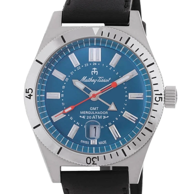 RELOJ MATHEY-TISSOT HOMBRE MERGULHADOR GMT MRGABU - 2