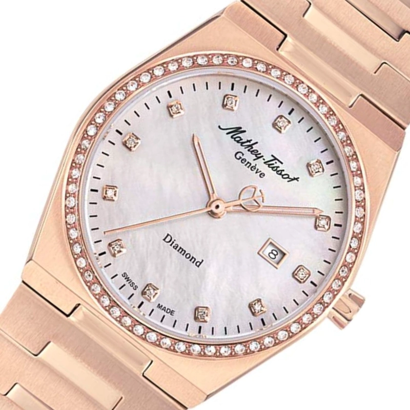 RELOJ MATHEY-TISSOT MUJER ZEUS LADY DIAMOND D118SPI - 2