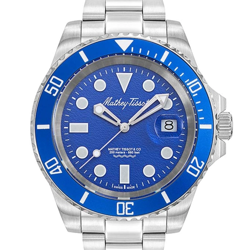 RELOJ MATHEY-TISSOT HOMBRE MATHY JUMBO II H977ABU - 1