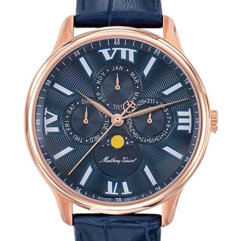 RELOJ MATHEY-TISSOT HOMBRE EDMOND MOON H1886RPBU - 1