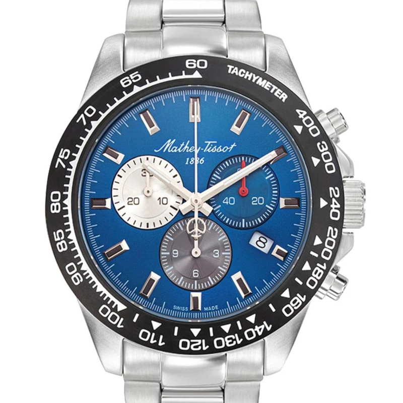 RELOJ MATHEY-TISSOT HOMBRE MATHY CHRONO II H938CHABU - 2