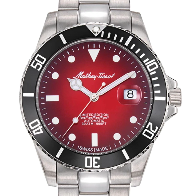 RELOJ MATHEY-TISSOT HOMBRE MATHY VINTAGE JUMBO AUTO H907ATNR - 2