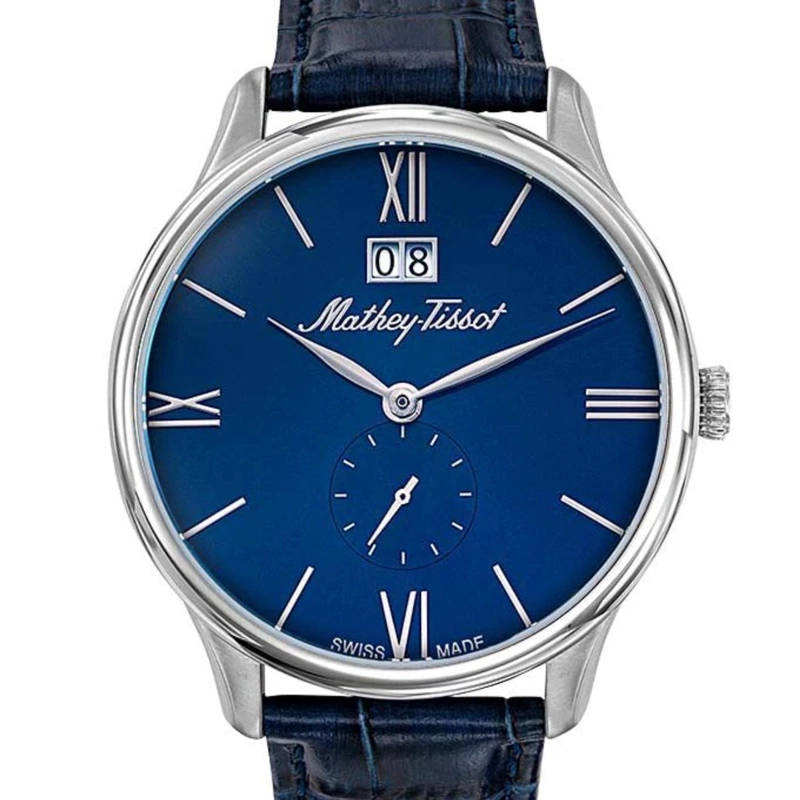 RELOJ MATHEY-TISSOT HOMBRE EDMOND LEATHER H1886QABU - 1