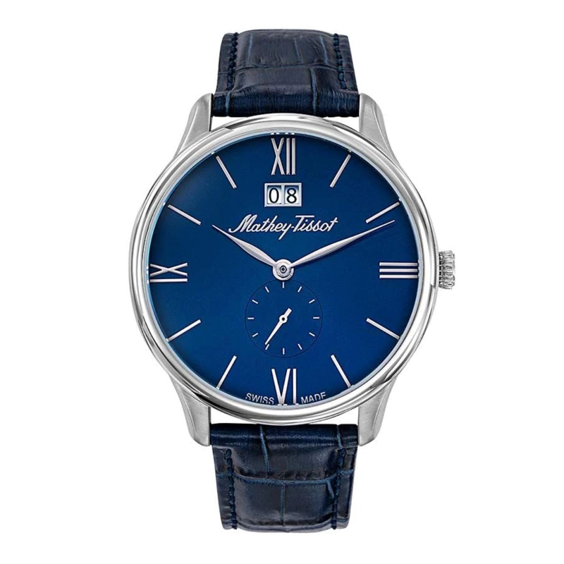 RELOJ MATHEY-TISSOT HOMBRE EDMOND LEATHER H1886QABU - 4