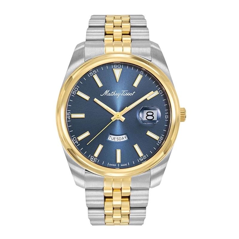 RELOJ MATHEY-TISSOT HOMBRE MATHY DAY-DATE H510BBU - 1
