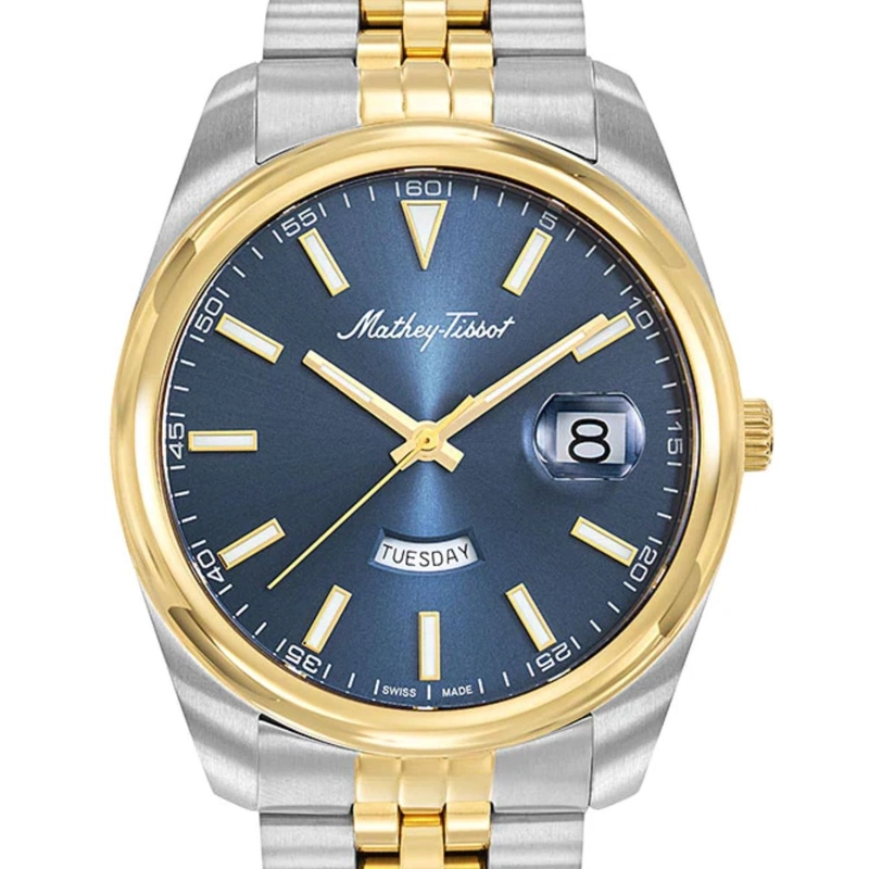 RELOJ MATHEY-TISSOT HOMBRE MATHY DAY-DATE H510BBU - 2