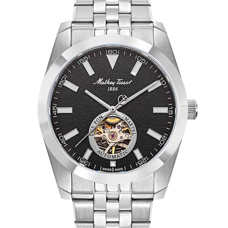 RELOJ MATHEY-TISSOT HOMBRE MATHY I OPEN HEART EF1450ATAN - 2