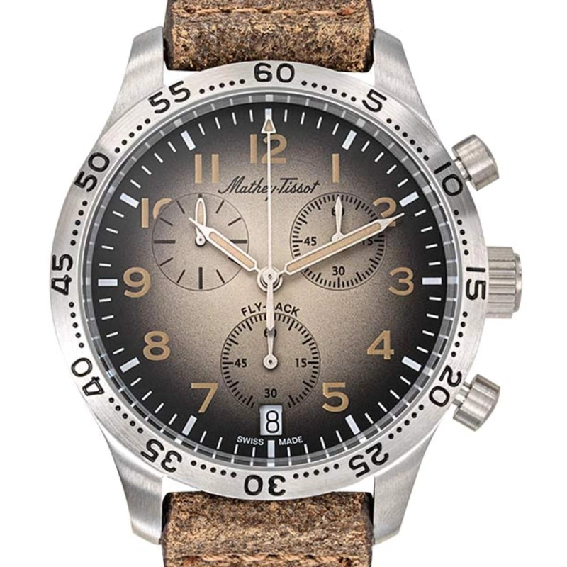 RELOJ MATHEY-TISSOT HOMBRE TYPE 21 FLYBACK H1821CHALM - 2