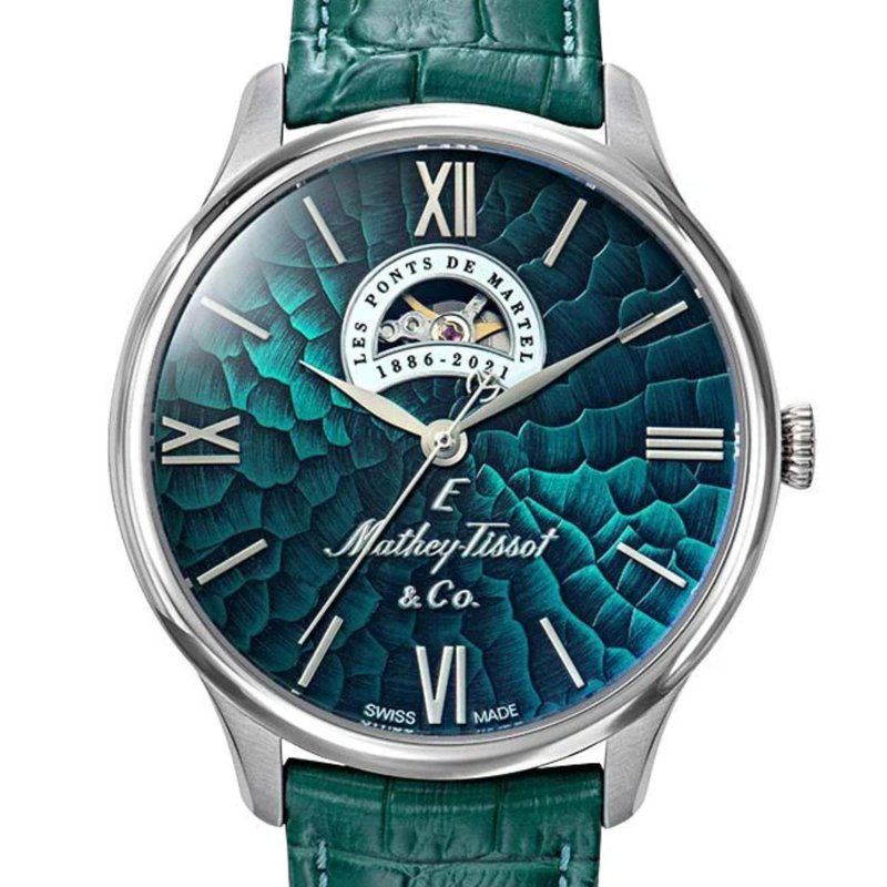 RELOJ MATHEY-TISSOT HOMBRE EDMOND LE OPEN HEART MC1886AV - 1