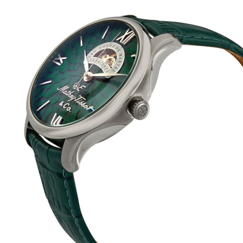 RELOJ MATHEY-TISSOT HOMBRE EDMOND LE OPEN HEART MC1886AV - 2