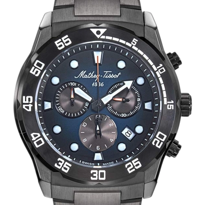 RELOJ MATHEY-TISSOT HOMBRE BOLTON II H121CHNB - 1