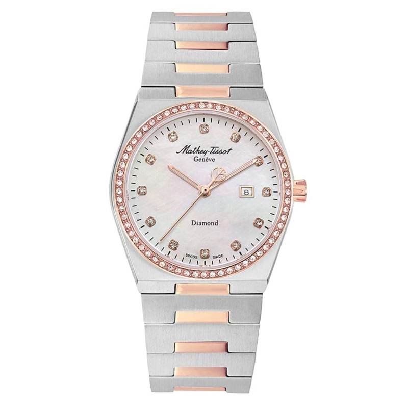 RELOJ MATHEY-TISSOT MUJER ZEUS LADY DIAMOND D118SBI - 3