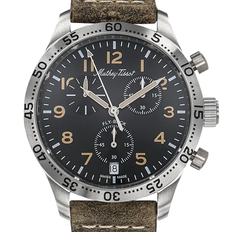 RELOJ MATHEY-TISSOT HOMBRE TYPE 21 FLYBACK H1821CHALNO - 3