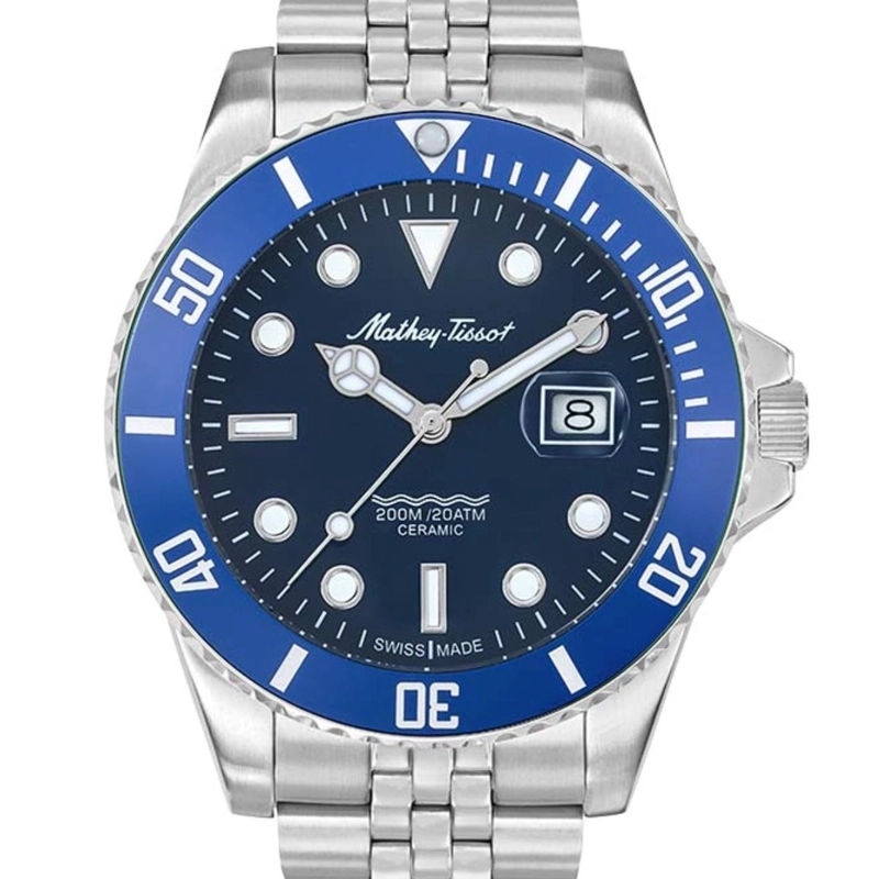 RELOJ MATHEY-TISSOT HOMBRE MATHY CERAMIC H901CRABU - 1