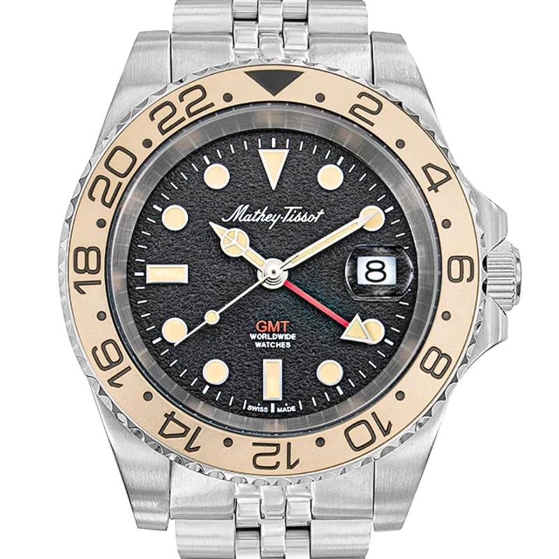 RELOJ MATHEY-TISSOT HOMBRE GMT H903RNC - 1